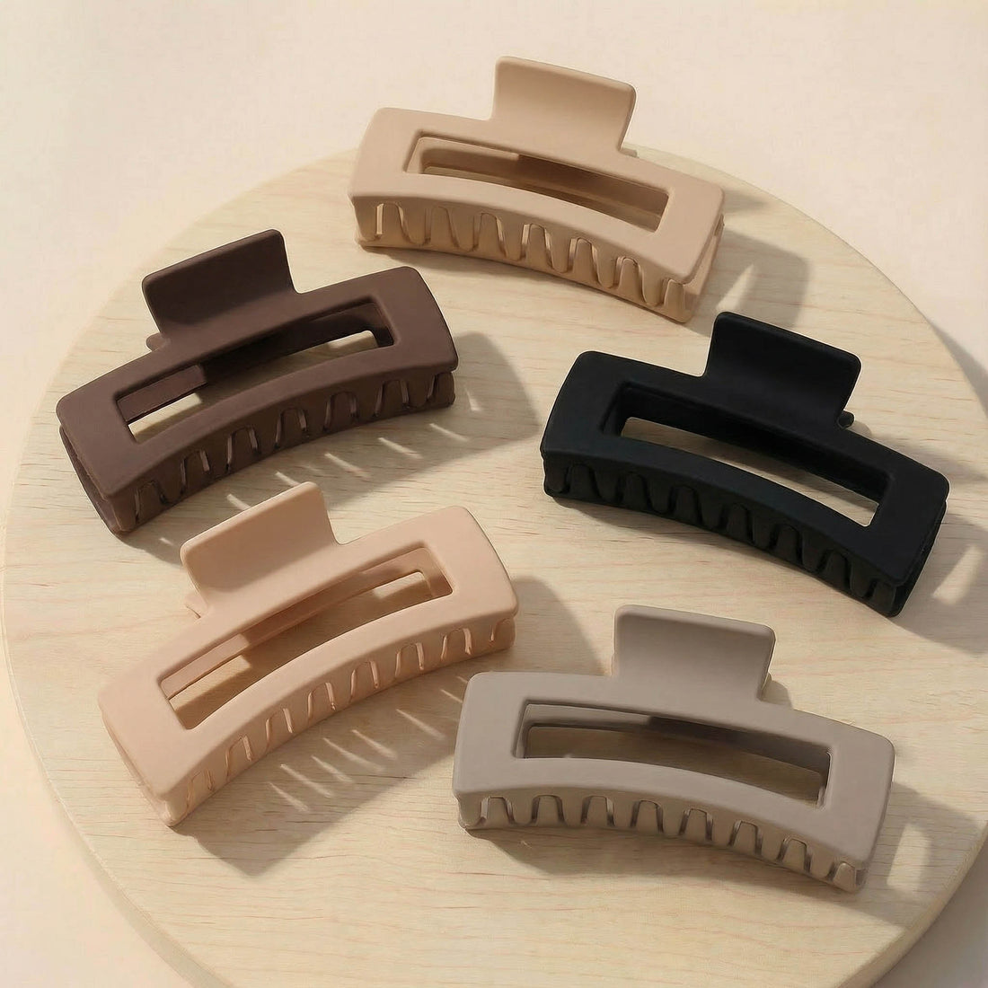 Korean Rectangle Claw Clip