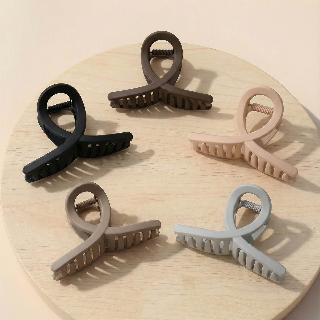 Half Cross Claw Clip