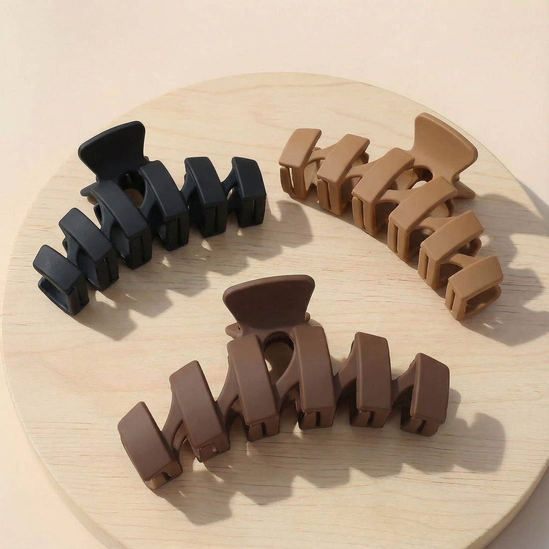 Zigzag Wave Shape Hair Claw