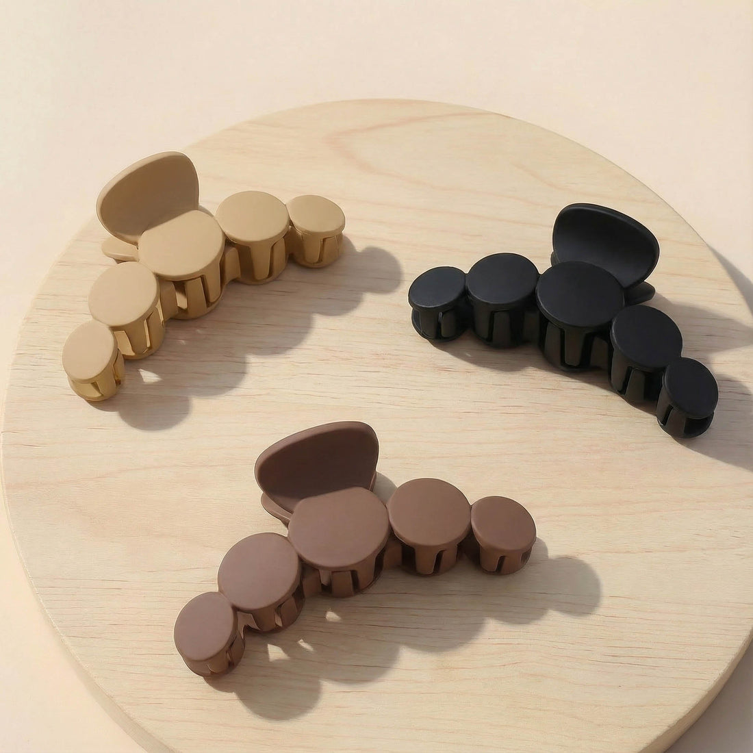 Circle Round Shape Hair Claw