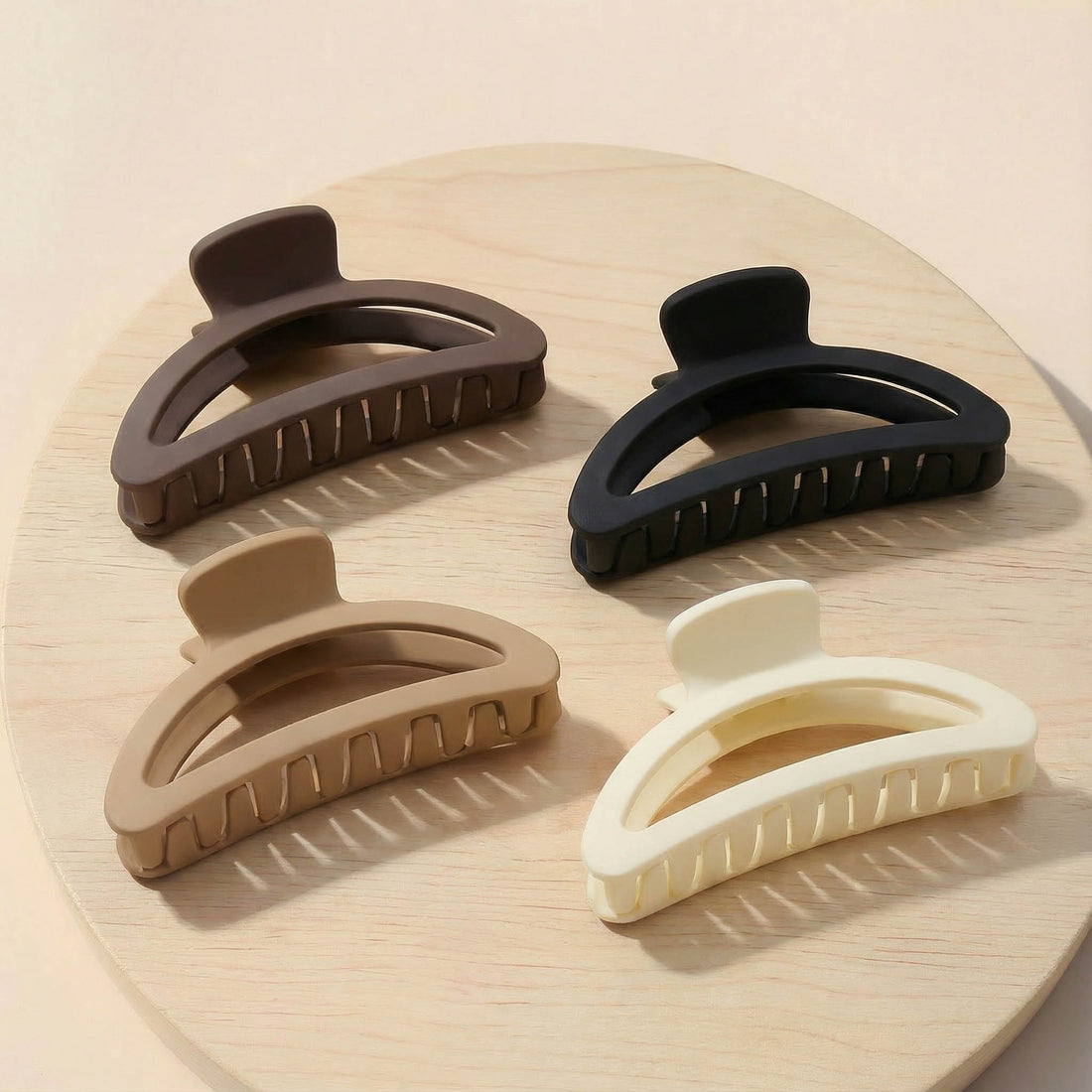 Korean Halfmoon Hair Claw