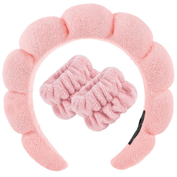 Peach Skincare Spaband Set