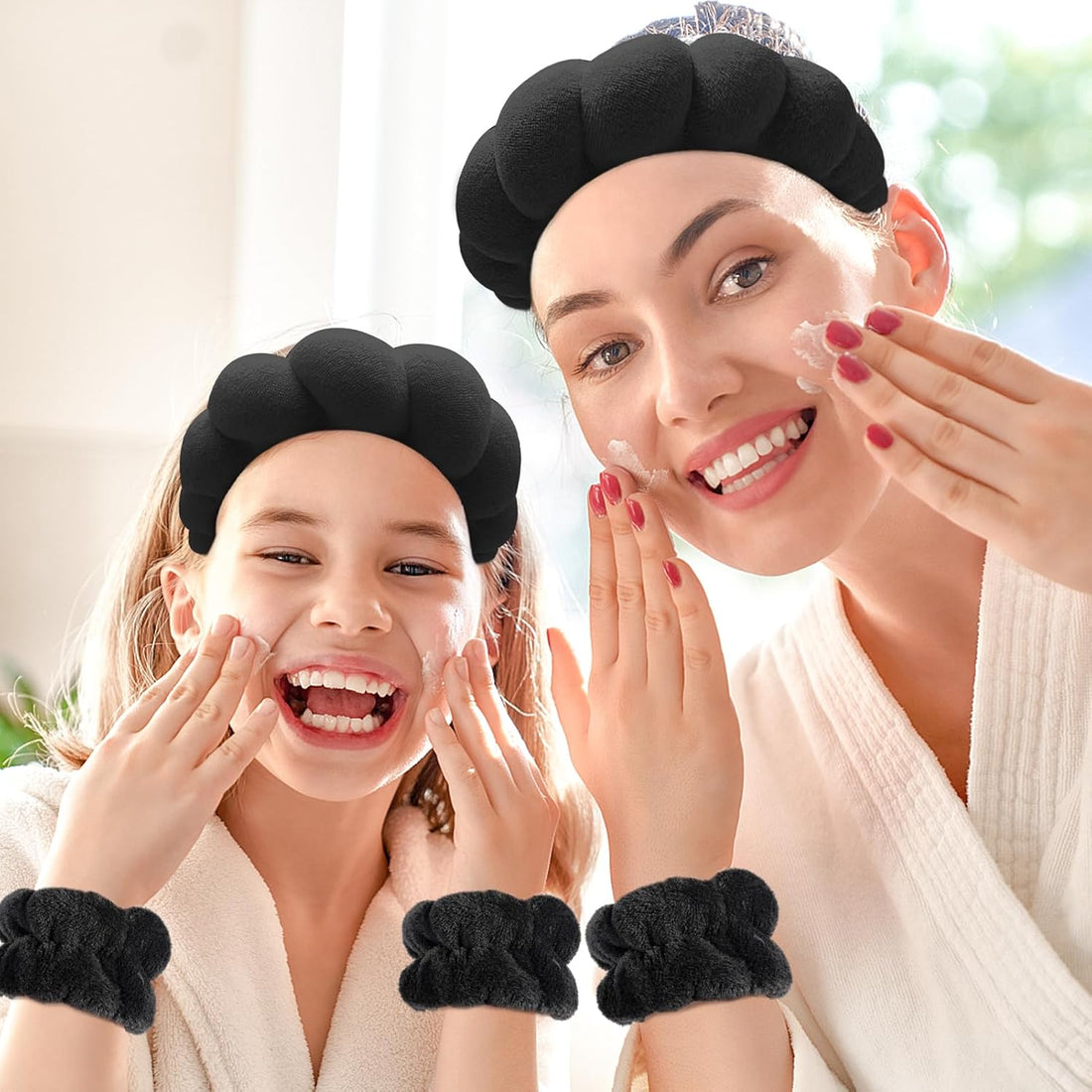 Black Skincare Spaband Set