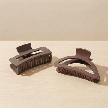 Rectangle & Half Moon Claw Set – Pack of 2